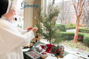 The Sisters celebrated together with a Christmas Around-the-World Festival at the Motherhouse on December 28, the Feast of the Holy Innocents.