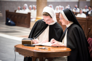 First Profession of Vows took place August 10, 2023 for five sisters at the Cathedral of the Incarnation. Bishop  Spalding  was the main celebrant.