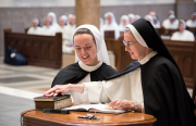 First Profession of Vows took place August 10, 2023 for five sisters at the Cathedral of the Incarnation. Bishop  Spalding  was the main celebrant.