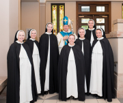 First Profession of Vows took place August 10, 2023 for five sisters at the Cathedral of the Incarnation. Bishop  Spalding  was the main celebrant.