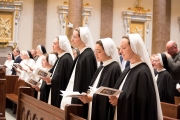 First Profession of Vows took place August 10, 2023 for five sisters at the Cathedral of the Incarnation. Bishop  Spalding  was the main celebrant.