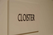 Cloister sign
