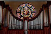 Pipe Organ and Rose Window