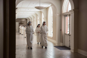 Cloistered Hallway