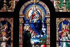 St. Dominic Stained Glass Window