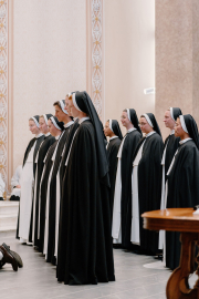 July 25, 2023, twelve Dominican Sisters of St. Cecilia in Nashville, TN, professed their perpetual vows  during Mass at the Cathedral of the Incarnation.