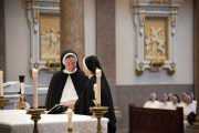 July 25, 2023, twelve Dominican Sisters of St. Cecilia in Nashville, TN, professed their perpetual vows  during Mass at the Cathedral of the Incarnation.