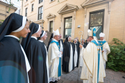 July 25, 2023, twelve Dominican Sisters of St. Cecilia in Nashville, TN, professed their perpetual vows  during Mass at the Cathedral of the Incarnation.