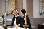 July 25, 2023, twelve Dominican Sisters of St. Cecilia in Nashville, TN, professed their perpetual vows  during Mass at the Cathedral of the Incarnation.