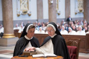 July 25, 2023, twelve Dominican Sisters of St. Cecilia in Nashville, TN, professed their perpetual vows  during Mass at the Cathedral of the Incarnation.