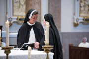 July 25, 2023, twelve Dominican Sisters of St. Cecilia in Nashville, TN, professed their perpetual vows  during Mass at the Cathedral of the Incarnation.