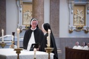 July 25, 2023, twelve Dominican Sisters of St. Cecilia in Nashville, TN, professed their perpetual vows  during Mass at the Cathedral of the Incarnation.