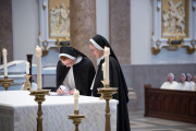 July 25, 2023, twelve Dominican Sisters of St. Cecilia in Nashville, TN, professed their perpetual vows  during Mass at the Cathedral of the Incarnation.