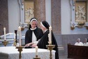 July 25, 2023, twelve Dominican Sisters of St. Cecilia in Nashville, TN, professed their perpetual vows  during Mass at the Cathedral of the Incarnation.