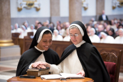 July 25, 2023, twelve Dominican Sisters of St. Cecilia in Nashville, TN, professed their perpetual vows  during Mass at the Cathedral of the Incarnation.