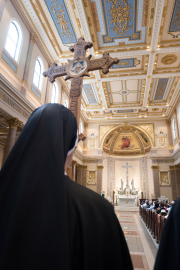 July 25, 2023, twelve Dominican Sisters of St. Cecilia in Nashville, TN, professed their perpetual vows  during Mass at the Cathedral of the Incarnation.