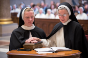 July 25, 2023, twelve Dominican Sisters of St. Cecilia in Nashville, TN, professed their perpetual vows  during Mass at the Cathedral of the Incarnation.