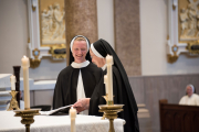 July 25, 2023, twelve Dominican Sisters of St. Cecilia in Nashville, TN, professed their perpetual vows  during Mass at the Cathedral of the Incarnation.