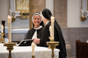 July 25, 2023, twelve Dominican Sisters of St. Cecilia in Nashville, TN, professed their perpetual vows  during Mass at the Cathedral of the Incarnation.