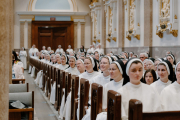 July 25, 2023, twelve Dominican Sisters of St. Cecilia in Nashville, TN, professed their perpetual vows  during Mass at the Cathedral of the Incarnation.