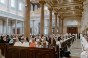 July 25, 2023, twelve Dominican Sisters of St. Cecilia in Nashville, TN, professed their perpetual vows  during Mass at the Cathedral of the Incarnation.