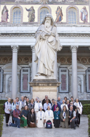 Mother Anna Grace and some of our sisters hosted a pilgrimage to Italy where friends of the community visited some Dominican sites and spent some time at Villaggio Betania, our Congregation's retreat house in Bracciano, Italy.