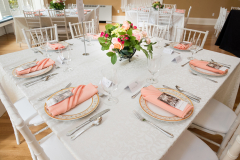 June 25, 2023, Bishop Spalding, Archbishop Sartain, and Bishop Malone concelebrated Mass for the Silver Jubilee of  six of our sisters.  The Mass was followed by a seated luncheon to honor the jubilarians.