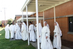 She is given experiences in the apostolic work of the community.