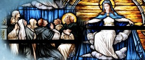 st cecilia chapel, st cecilia congregation, dominican sisters of st cecilia, nashville dominicans, beneath our lady's mantle, Franz Mayer studio stained glass
