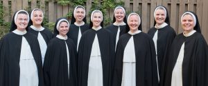Mother Anna Grace and Sisters who will profess their Perpetual Vows at Mass