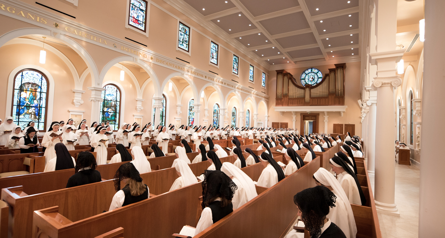 st cecilia congregation, nashville dominicans, dominican sisters, chapel