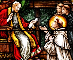 nashville dominicans, Dominican sisters of st. cecilia congregation, nashville, education, teaching, dominican sisters, st. cecilia congregation, stained glass windows, st cecilia chapel, life of dominic in stained glass, franz mayer stained glass, approbation of the dominican order