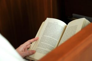 spiritual reading in the evening before Compline